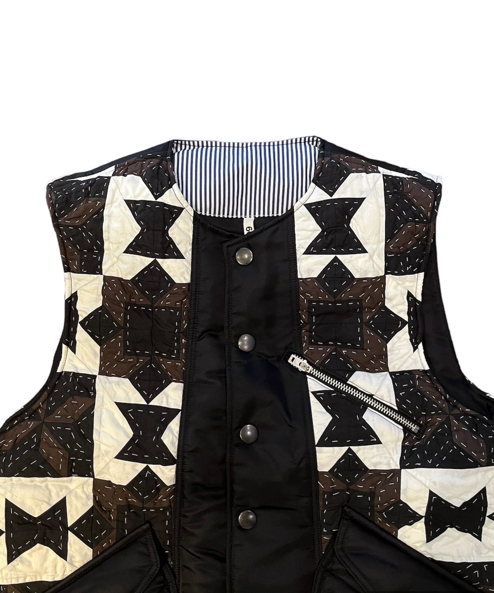 KHOKI(コッキ) / Hand patchwork quilted vest 