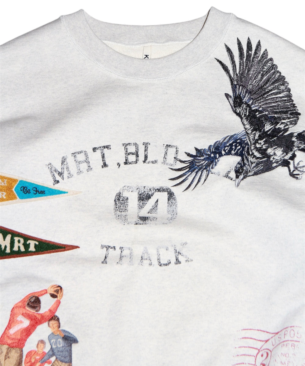 KHOKI コッキ スウェット 刺繍 オートミール ジャストサイズ 通販 正規