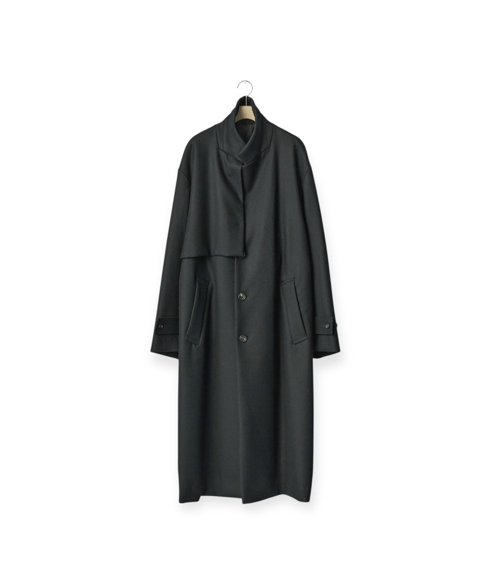 stein シュタイン ssstein アウター コート チェスターコート ブラック