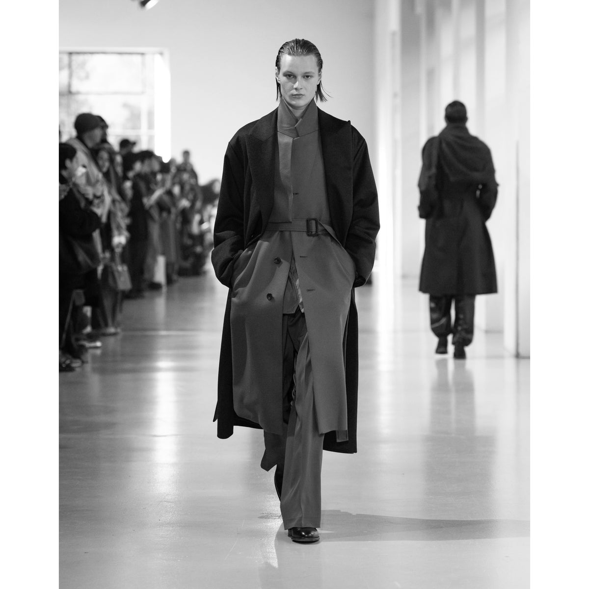 stein シュタイン ssstein アウター コート チェスターコート ブラック