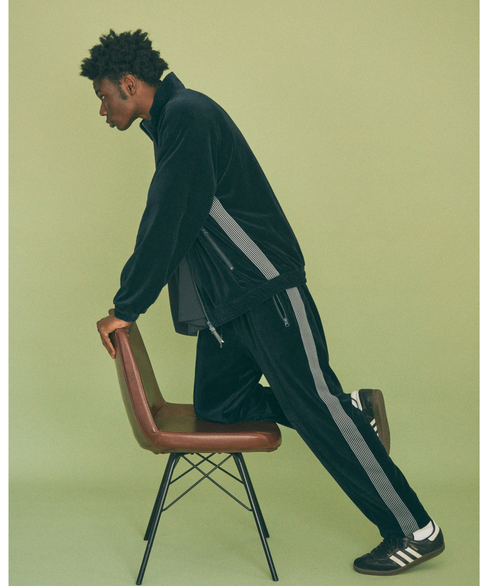 VELOUR TRACK PANTS