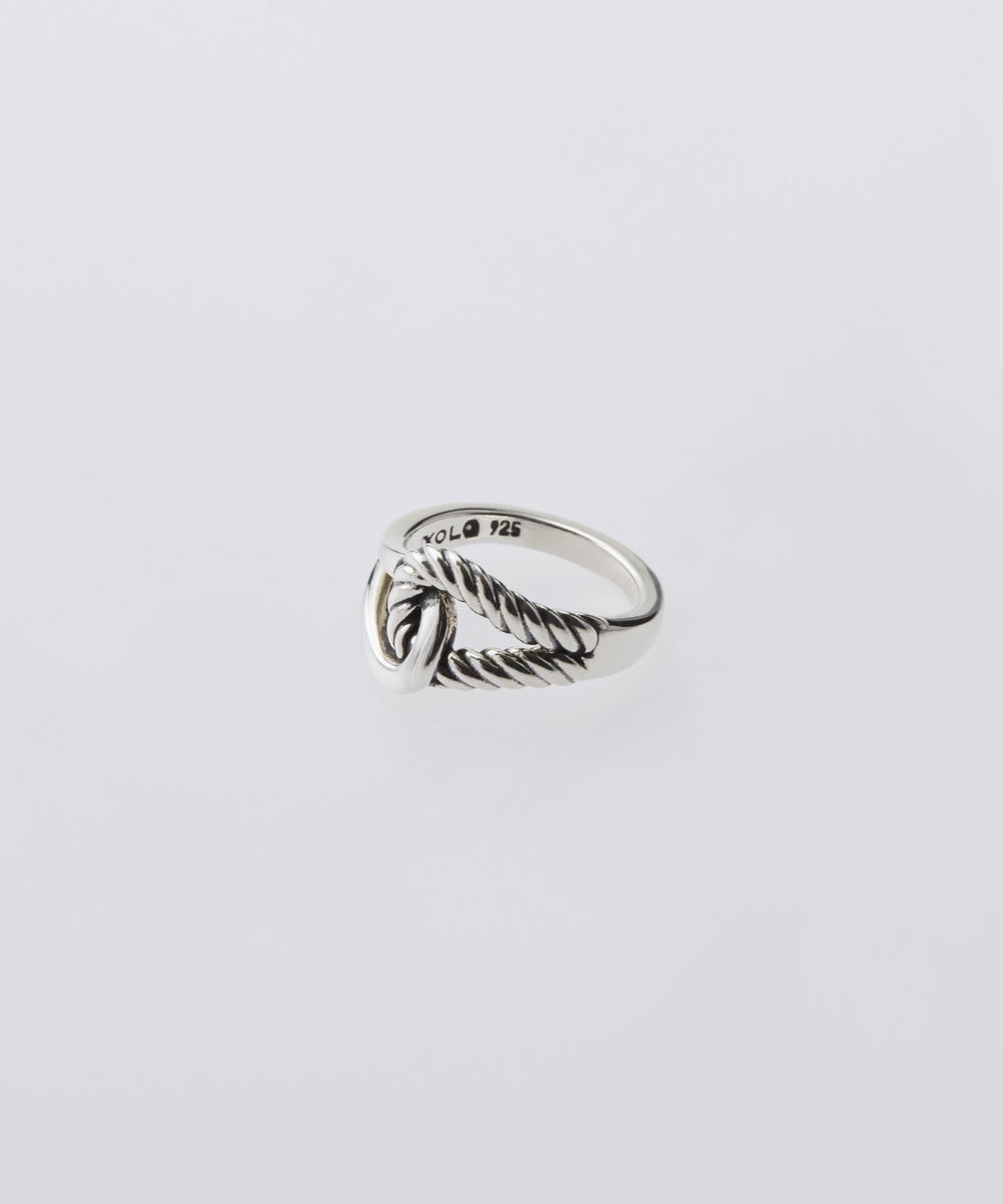 XOLO ジュエリー/Double Loop Ring XOLO JEWELRY/ショロジュエリー] ダブルループリング（リング