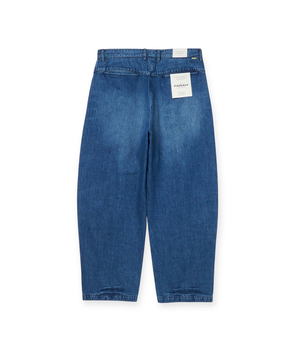 FARAH ファーラー パンツ デニム 立体裁断 インディゴ