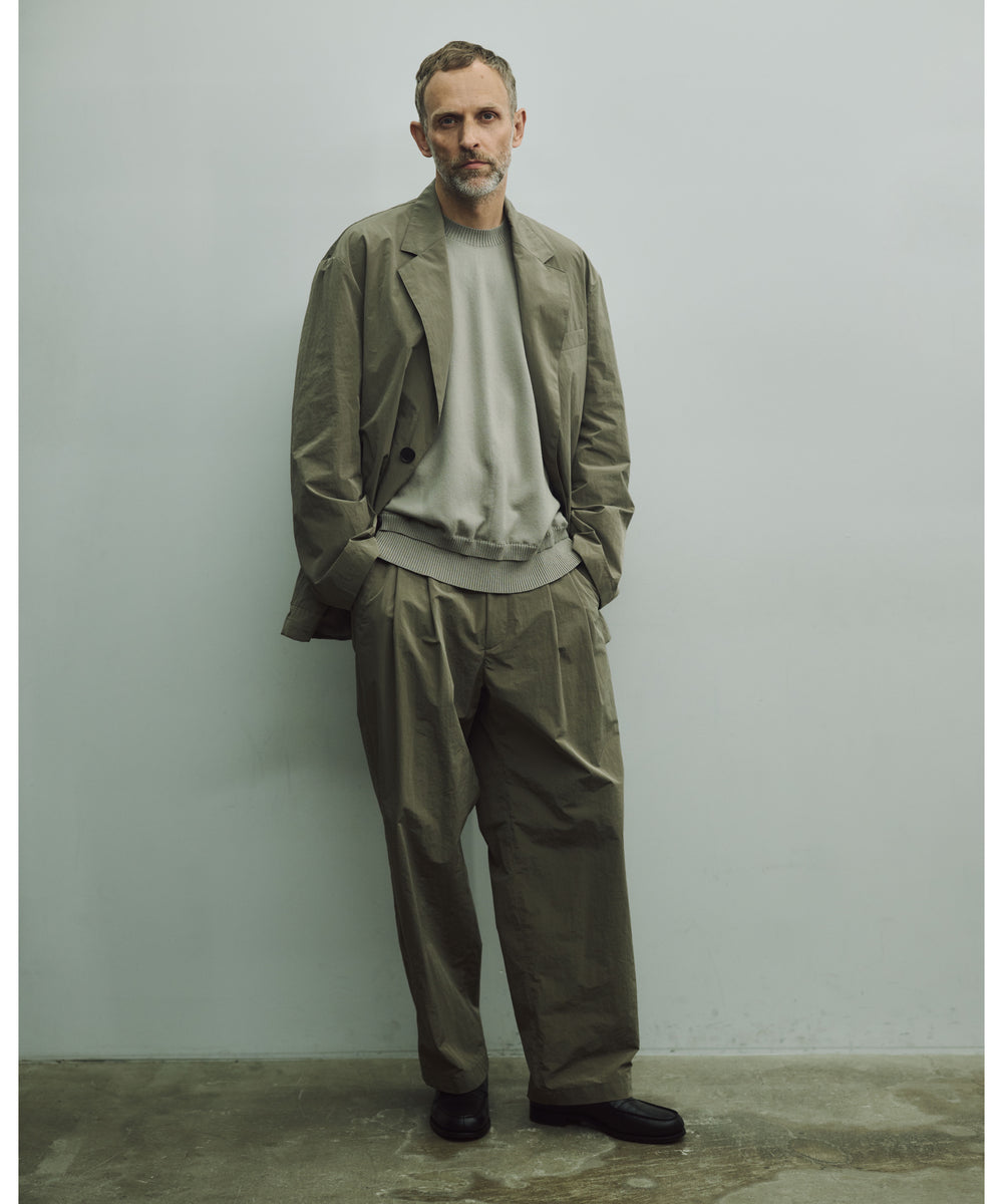 stein / シュタイン】EX FINE LAMBS LOOSE HIGH NECK KNIT LS
