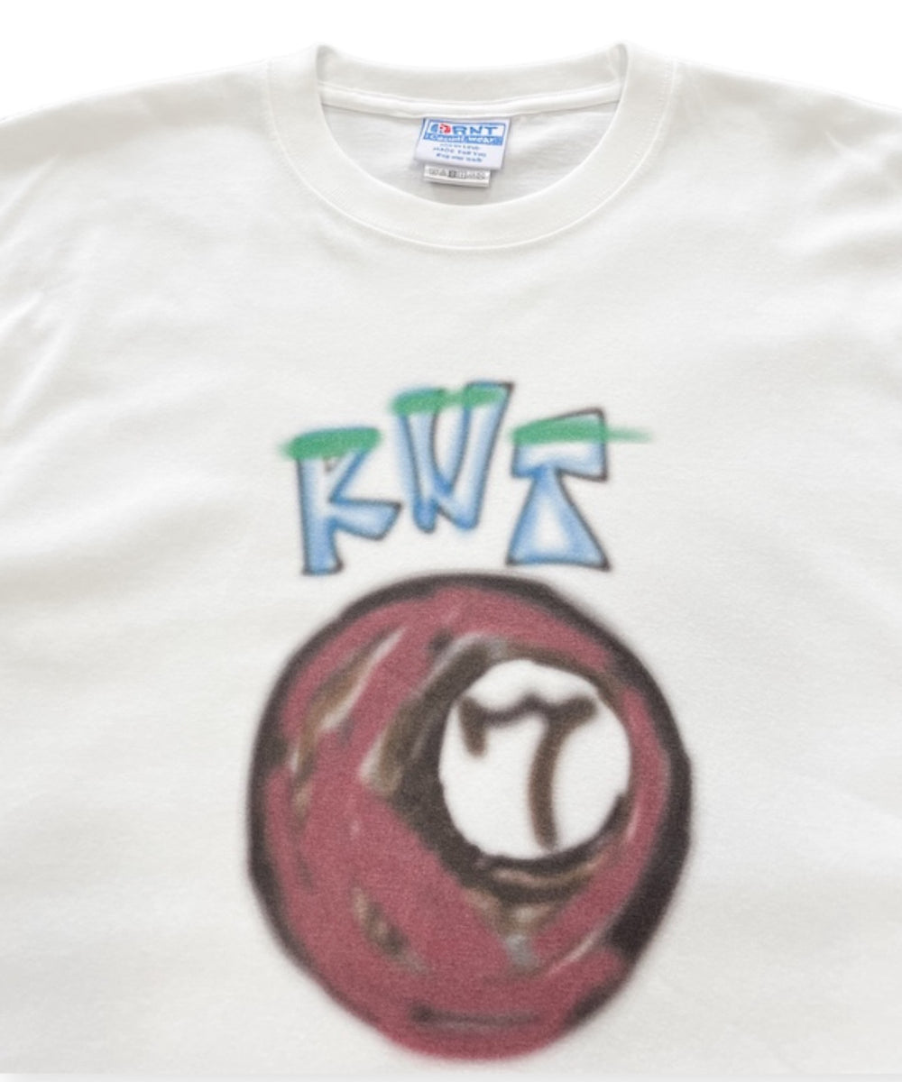 【関税込み】RICE NINE TEN ホワイト Scribbles Tシャツ INPUT | . RICE NINE TEN @ricenineten 2025 SS Collection