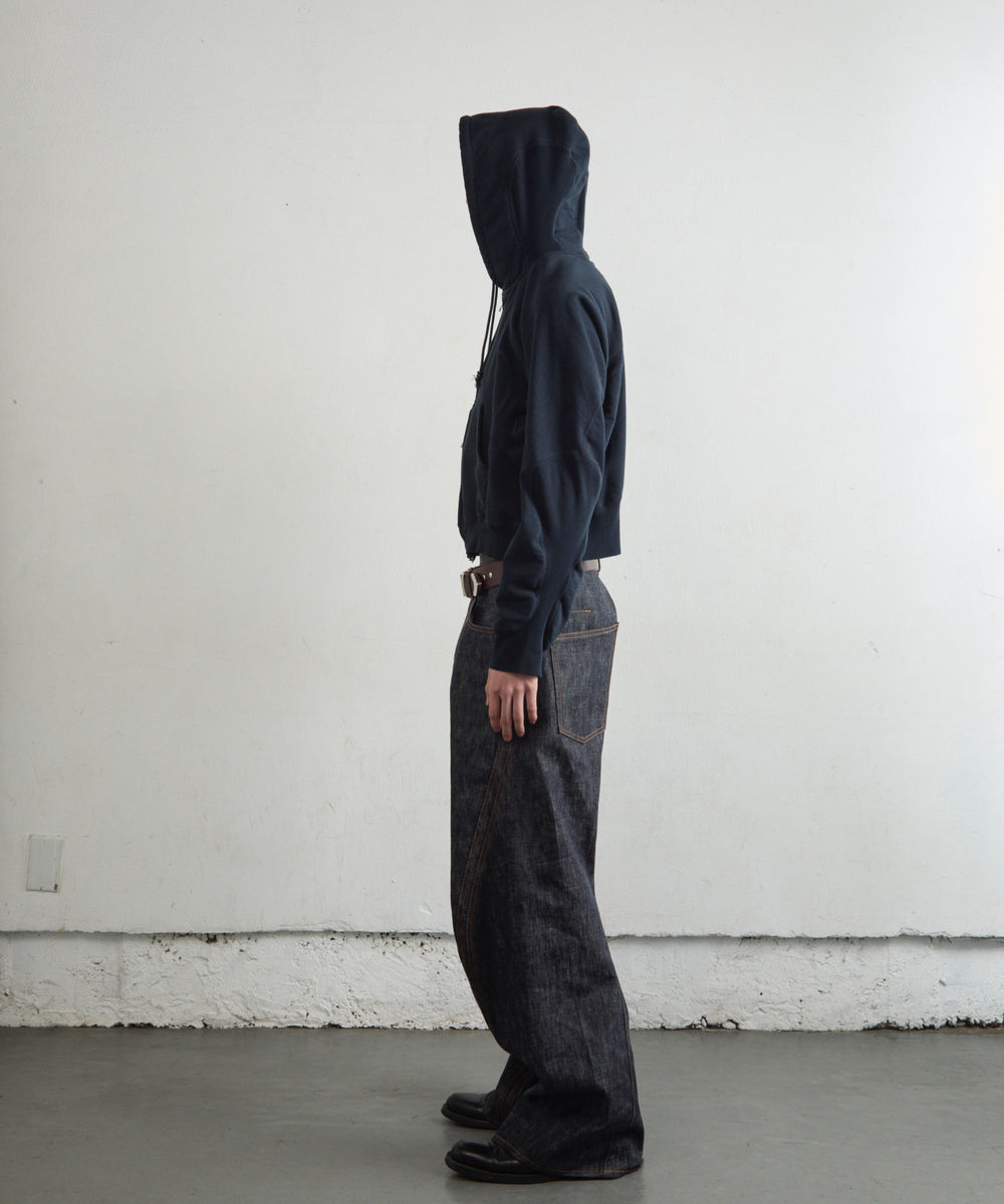 NVRFRGT ネバーフォーゲット デニム 立体裁断 3D ワイド