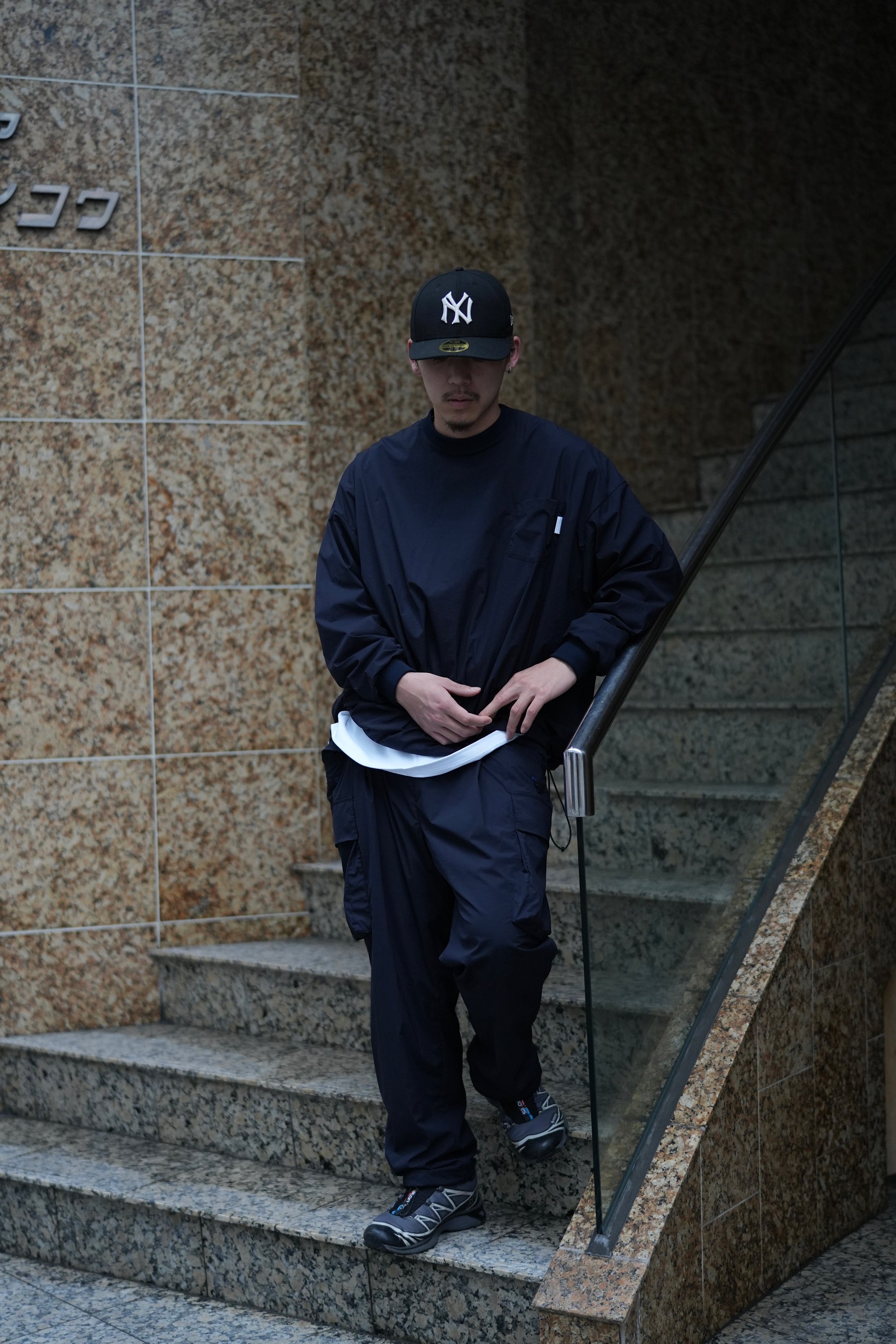 S.F.C(エスエフシー) / BIG NYLON LS TEE & 6 POCKET PANTS – INPUT