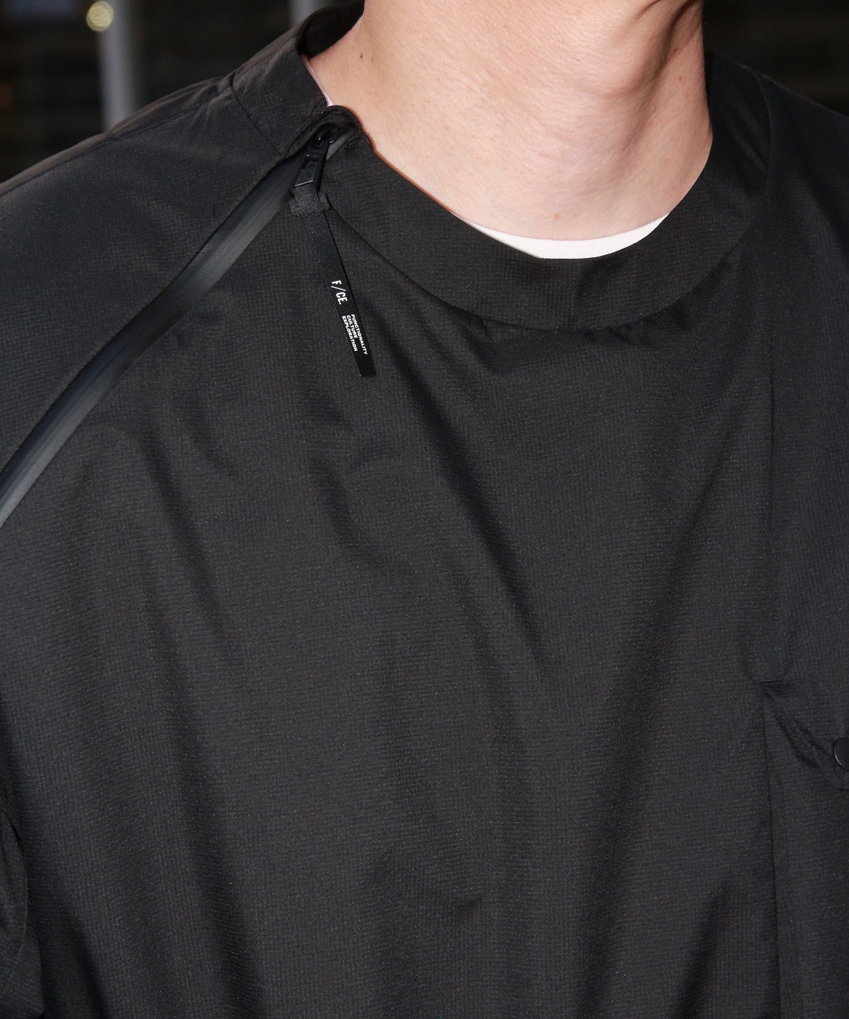PERTEX TECH ZIP LS "BLACK"