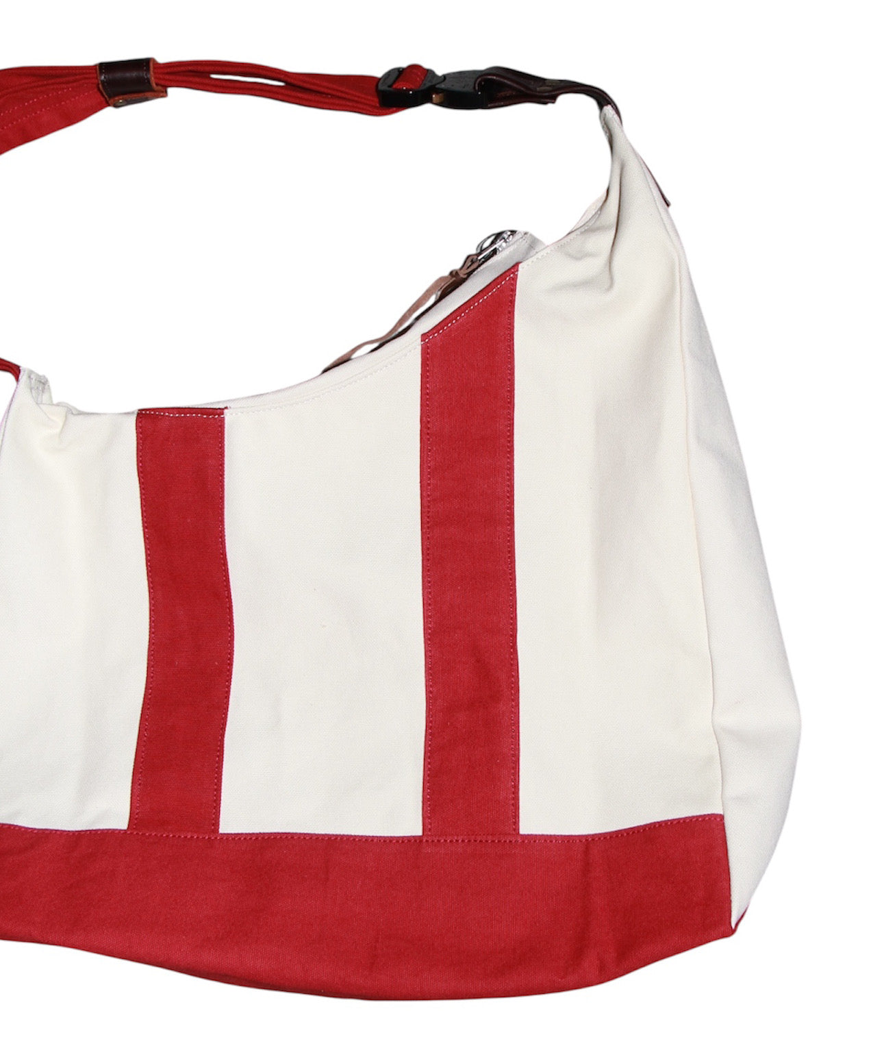 3D cutting messenger bag "RED"