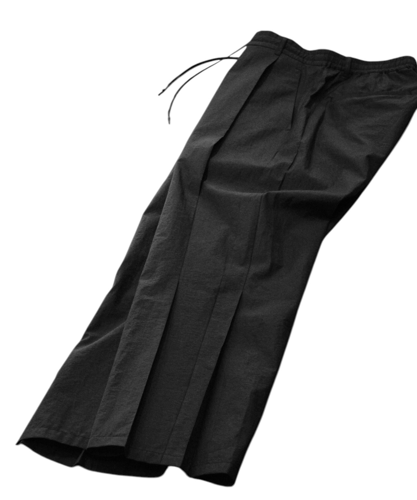 SU スー パンツ イージーパンツ シャンブレー ブラック 通販 正規取扱店  INPUT 広島 