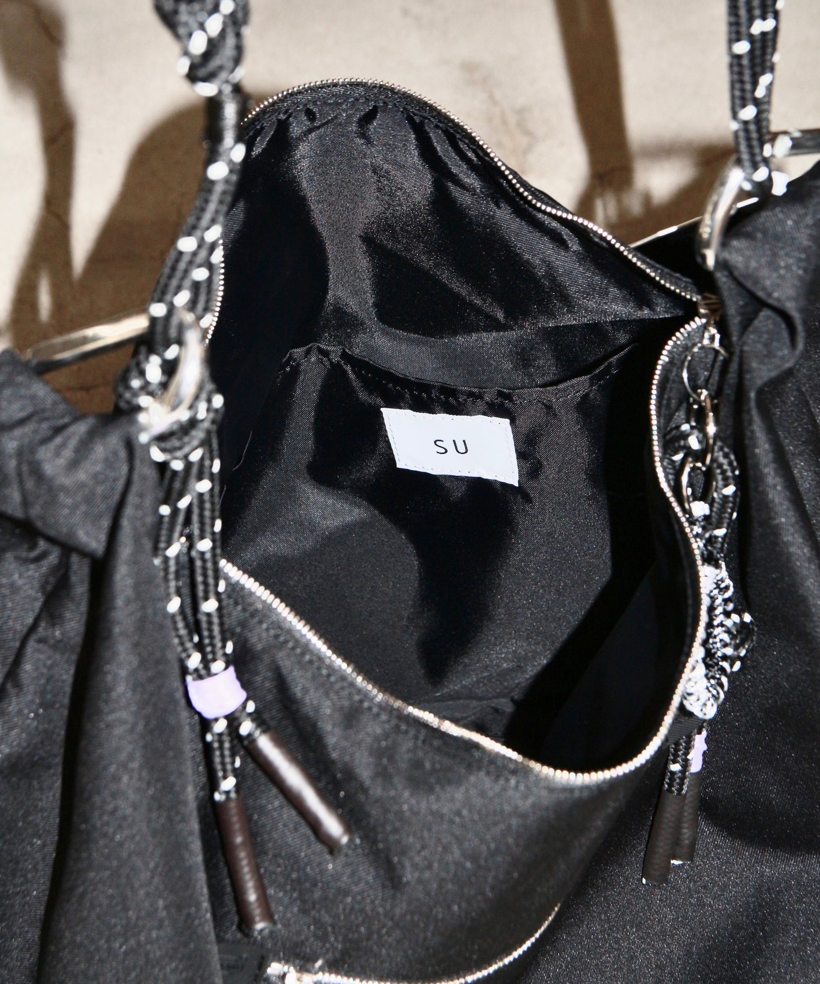 Rope Shoulder Bag 1 "BLACK"