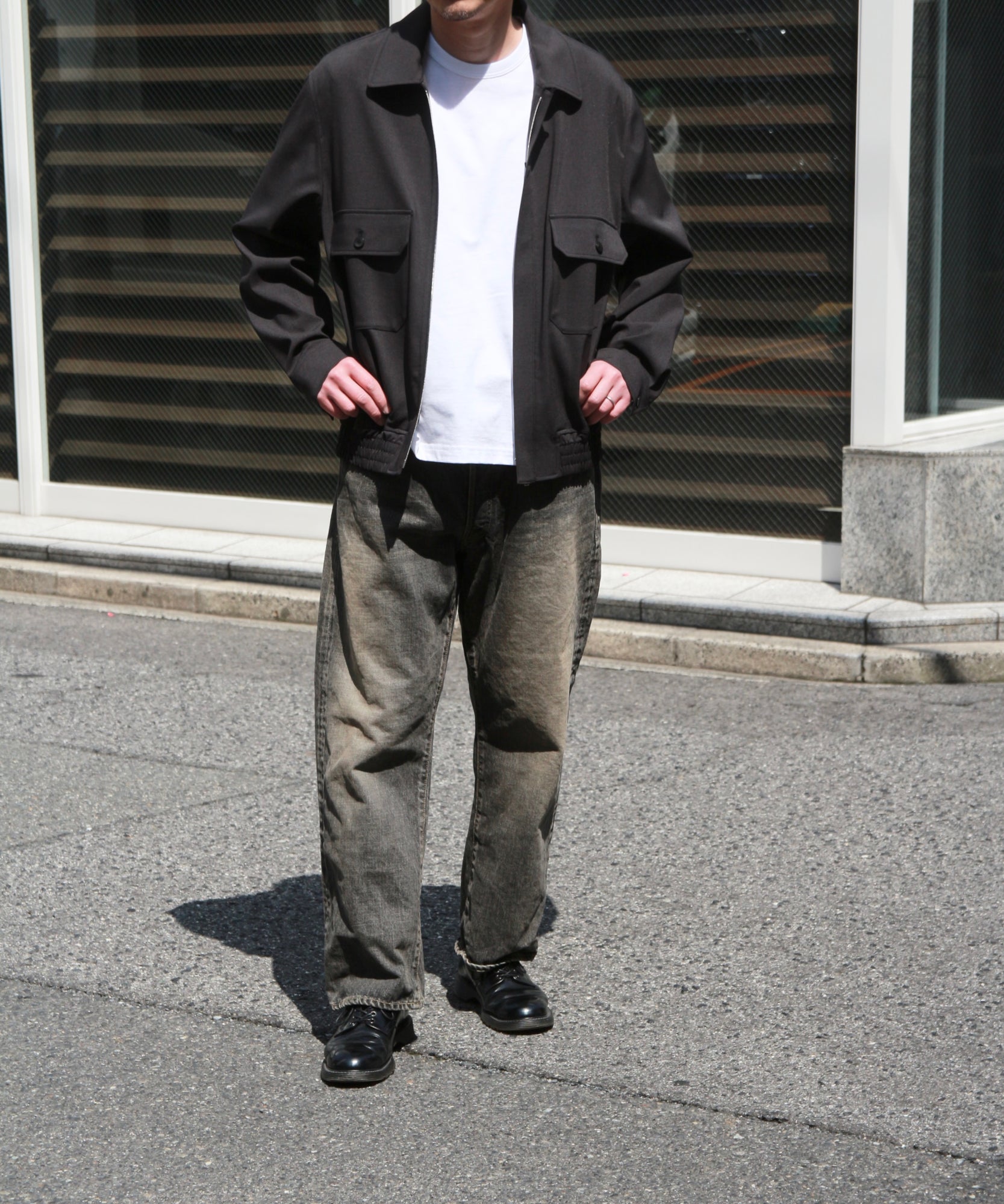 CLASSIC VINTAGE "1947XX" SHUTTLE DENIM TROUSERS "C.NAVY"