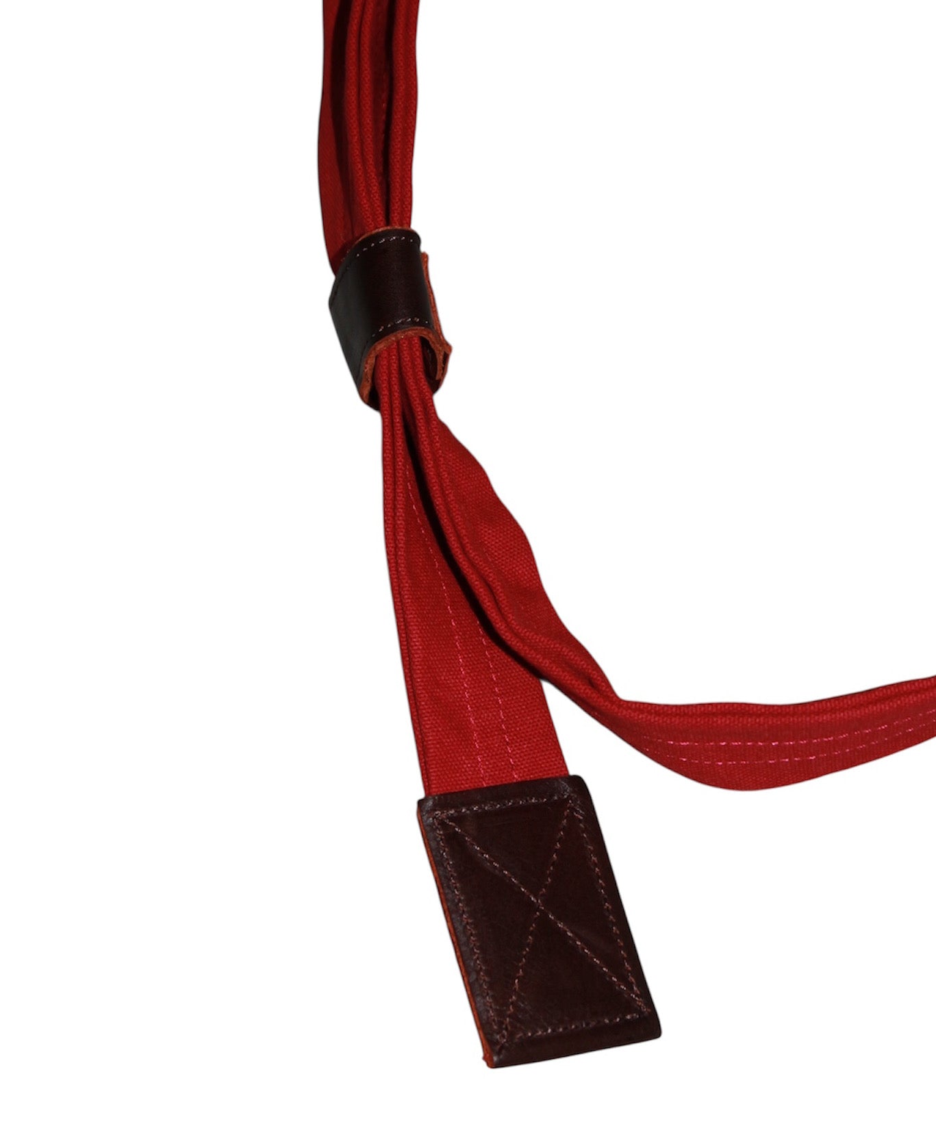 3D cutting messenger bag "RED"
