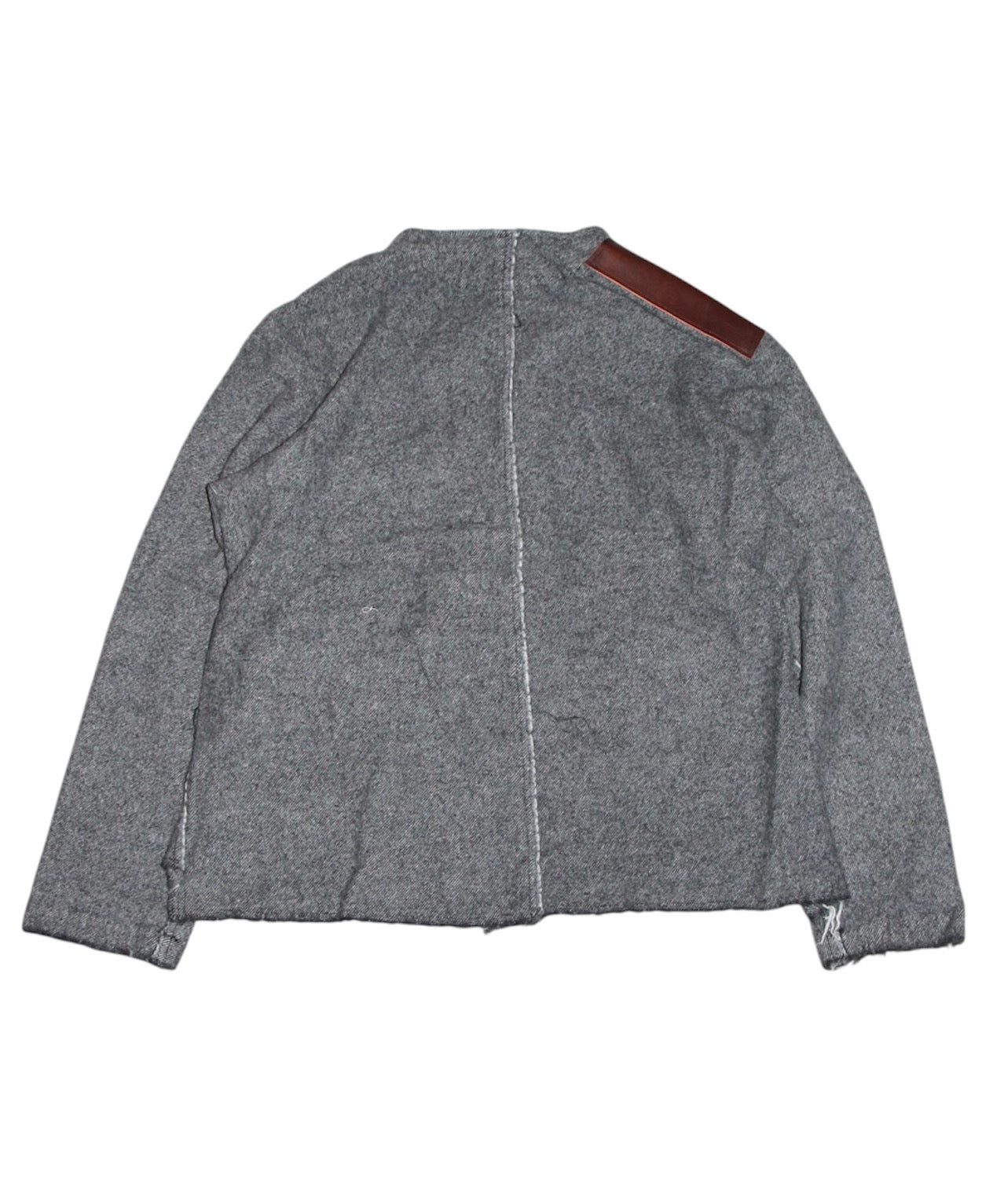 Asymmetric jacket "GRAY"