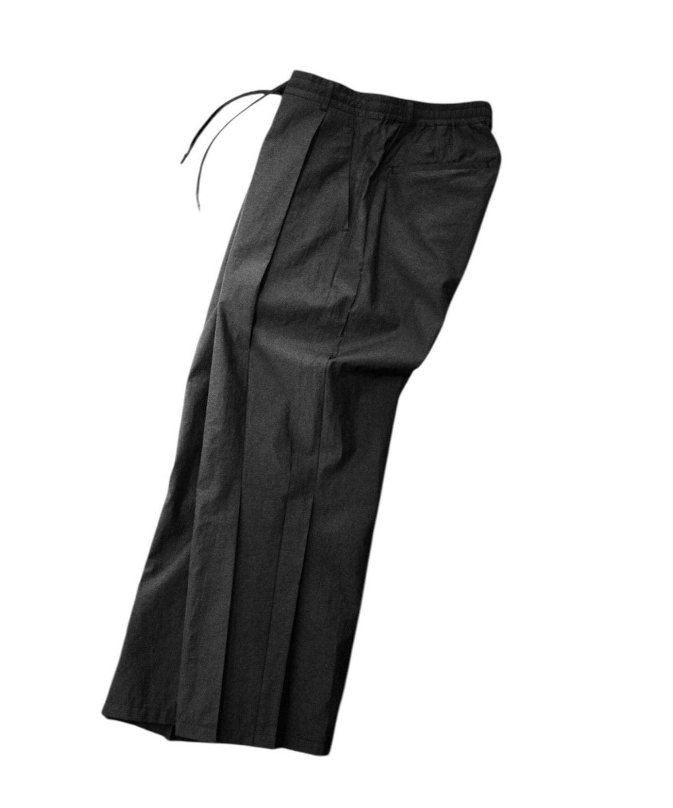 SU スー パンツ イージーパンツ シャンブレー ブラック 通販 正規取扱店  INPUT 広島 