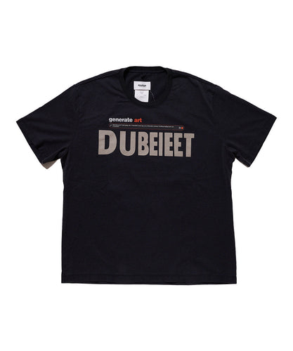 doublet ダブレット Tシャツ ブラック 通販  正規取扱店 INPUT