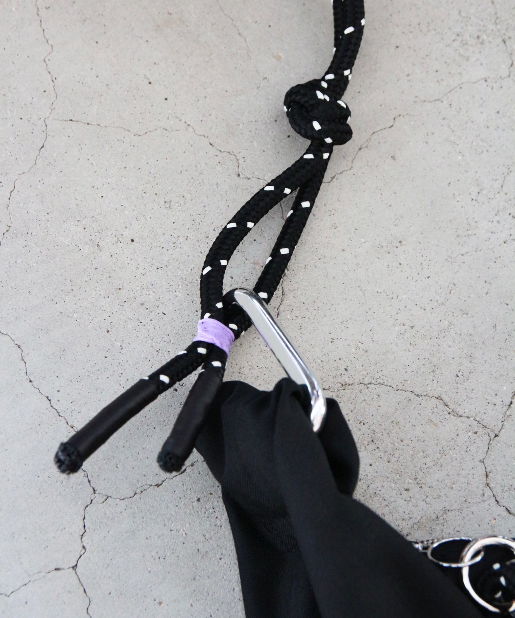 Rope Shoulder Bag 1 "BLACK"