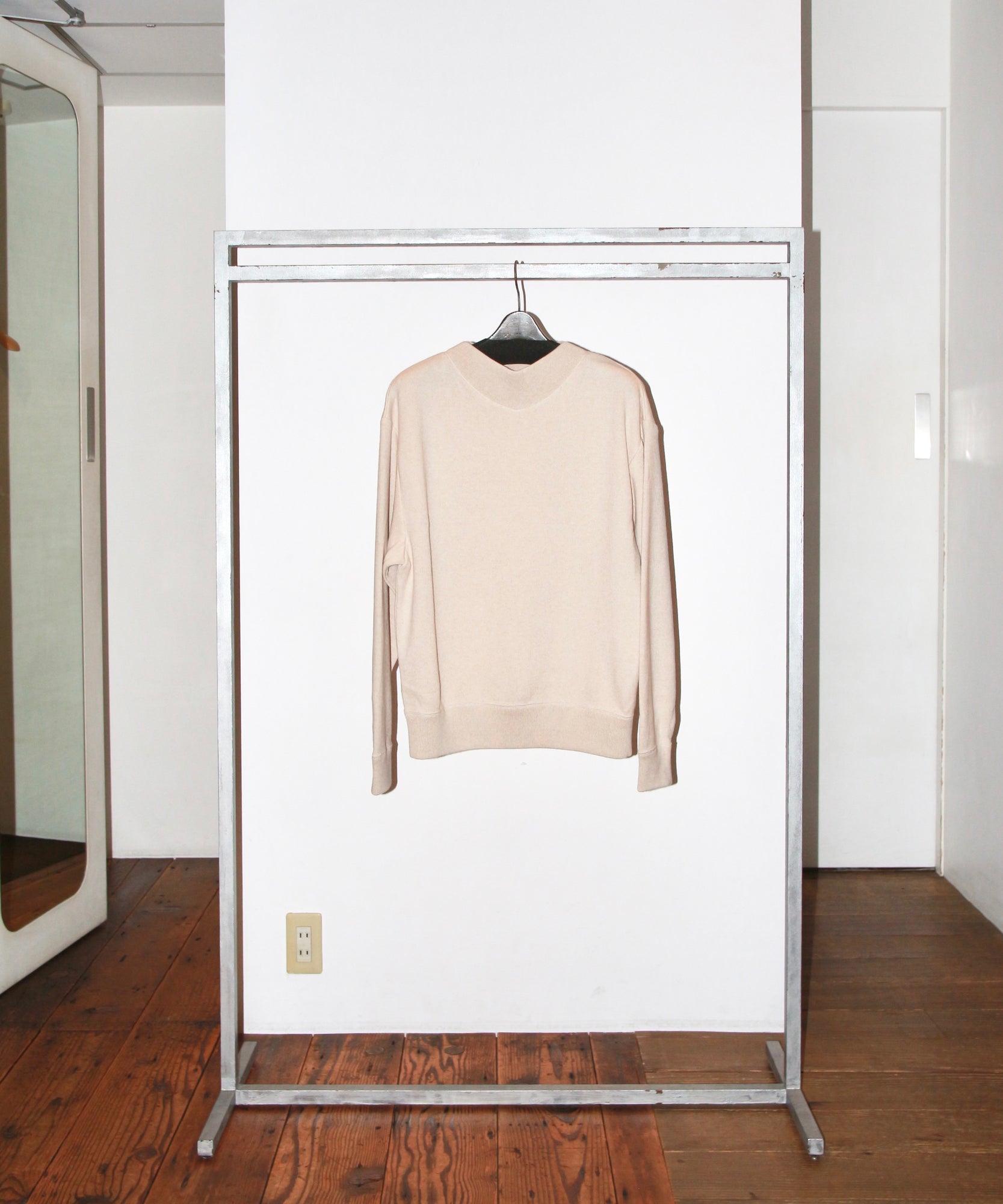 CASHMERE SKIING SWEAT KNITSHIRT "OATMEAL"