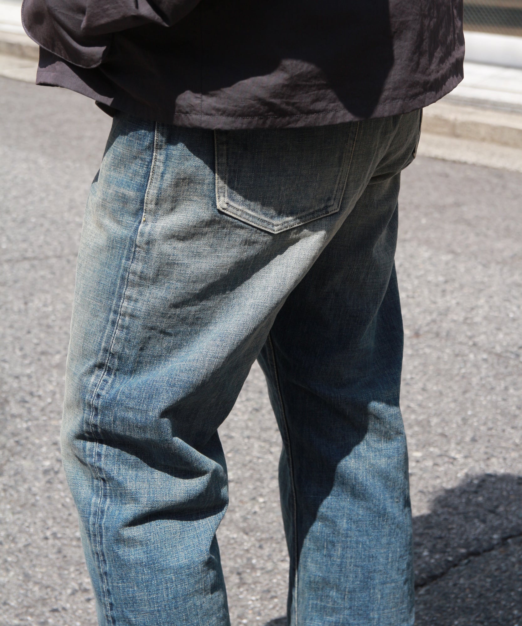 CLASSIC VINTAGE "1947XX" SHUTTLE DENIM TROUSERS "C.NAVY"