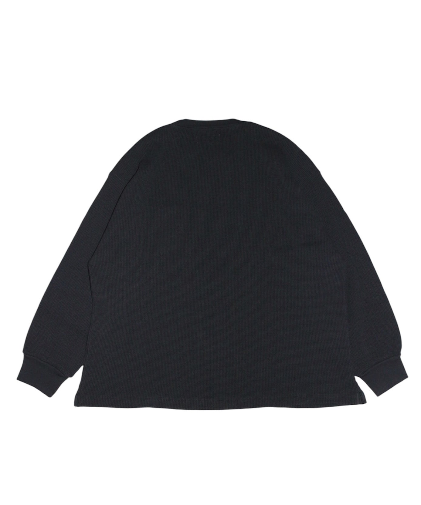 Waffle L/S "BLACK"