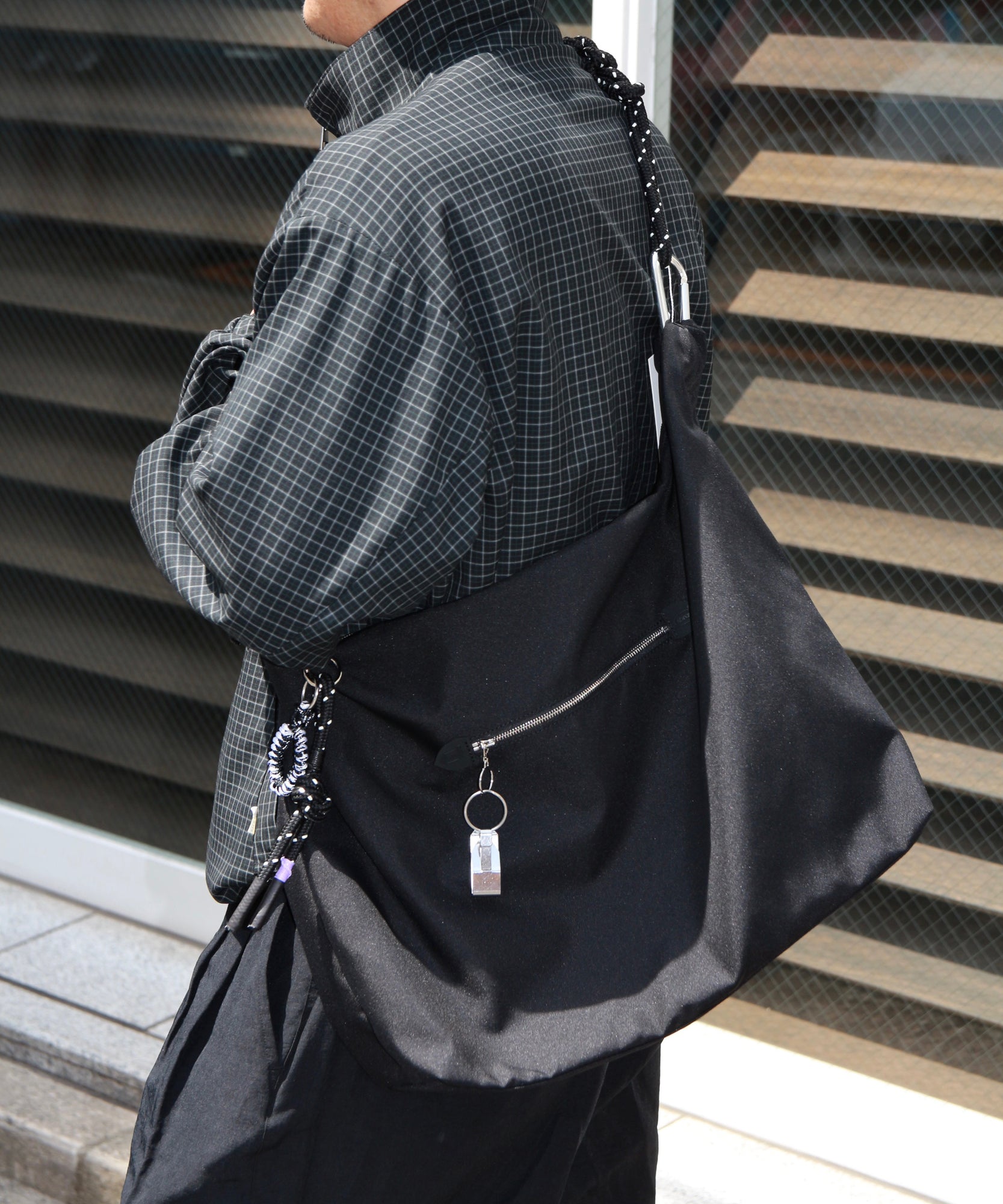 Rope Shoulder Bag 1 "BLACK"