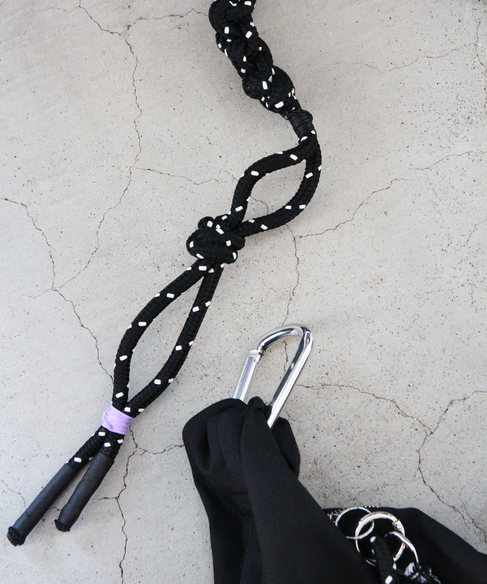 Rope Shoulder Bag 1 "BLACK"