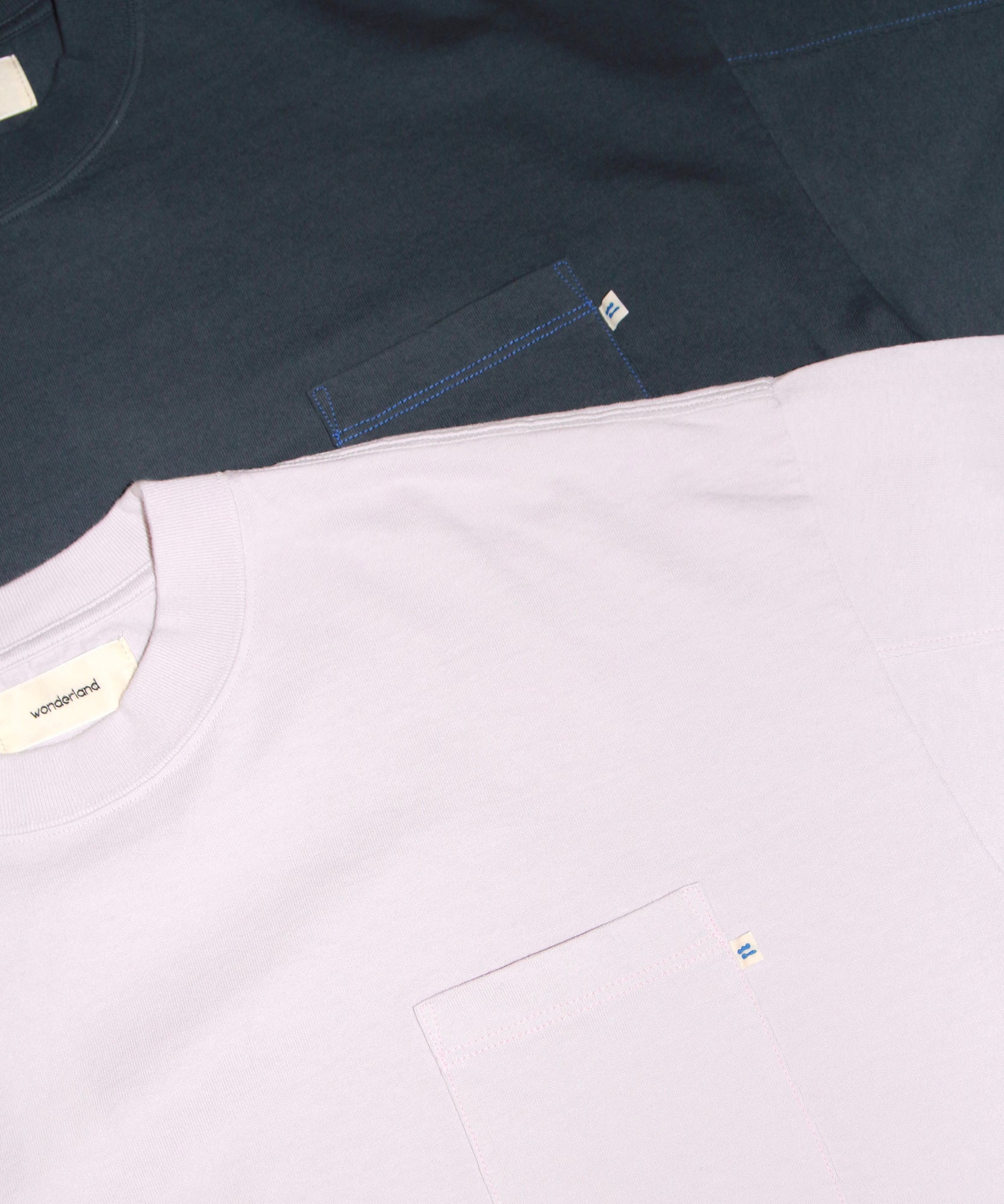 Stitch L/S T-shirt "CHARCOAL"