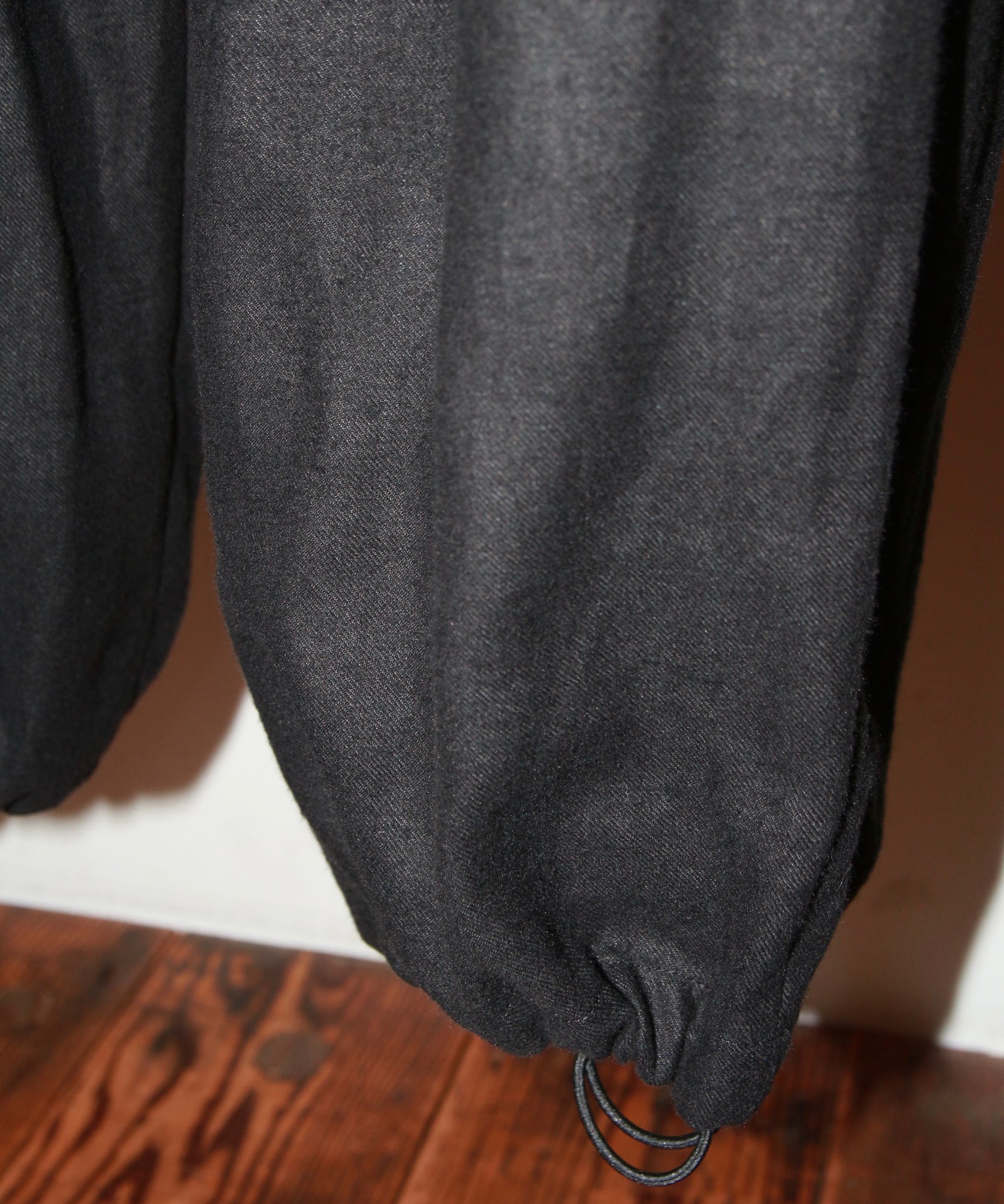 HEMP BROWSING PANTS "BLACK"