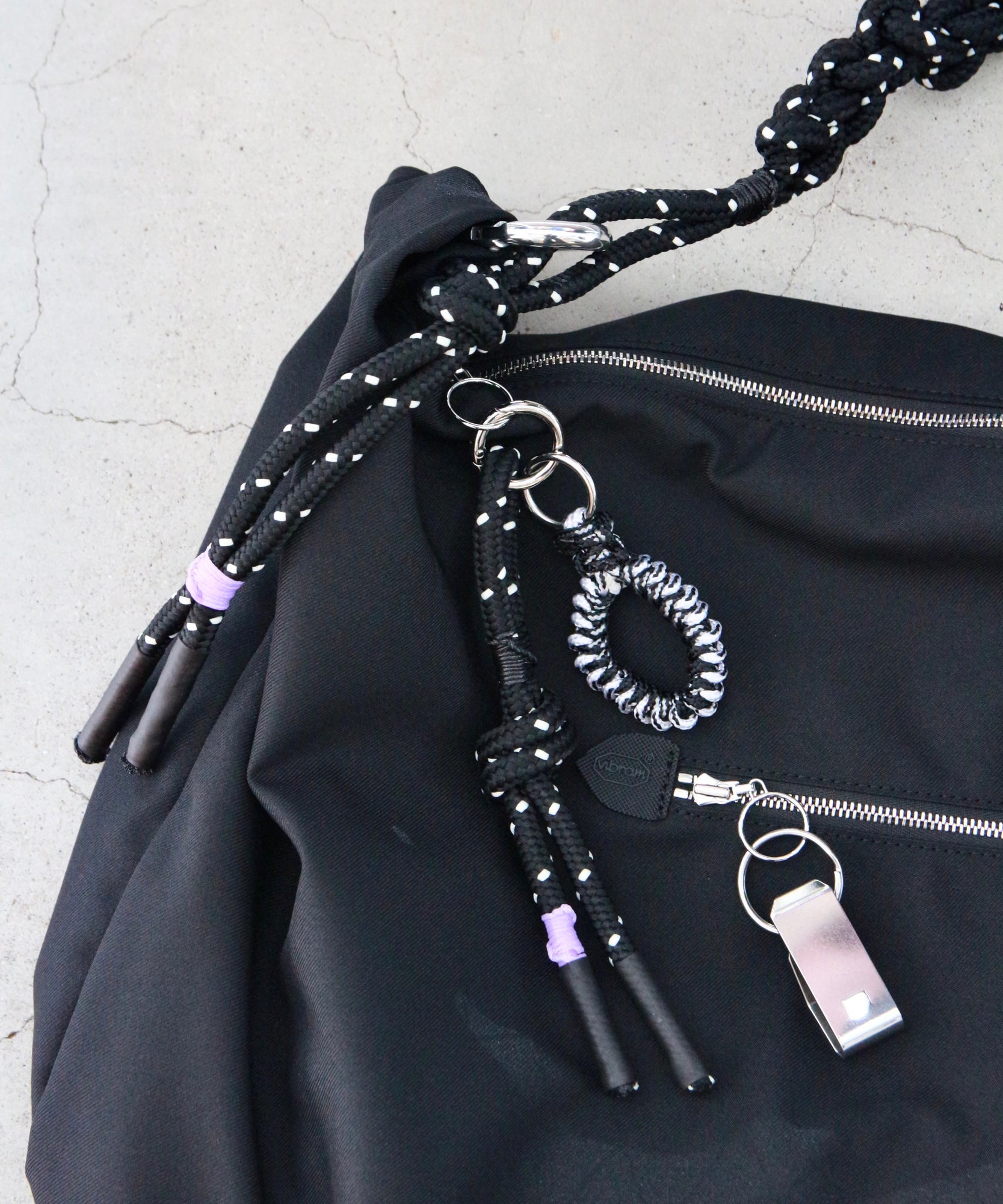 Rope Shoulder Bag 1 "BLACK"