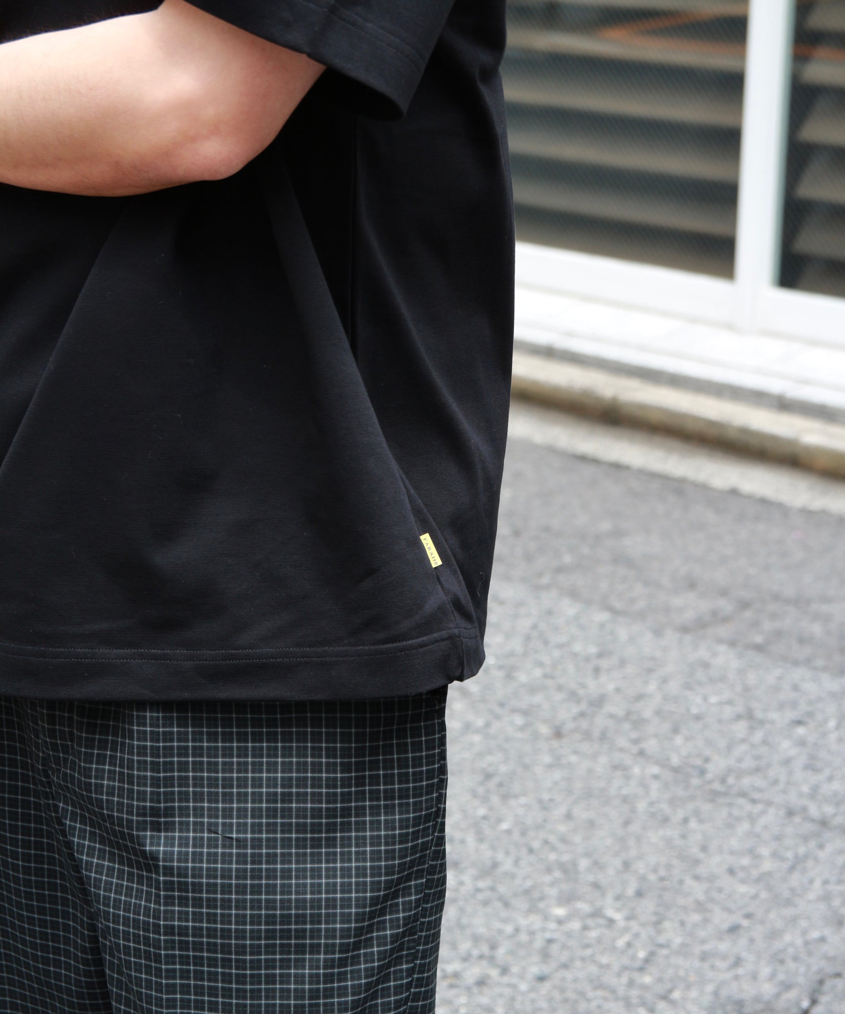 Printed Graphic  S/S Tee "Classic Logo" "BLACK"