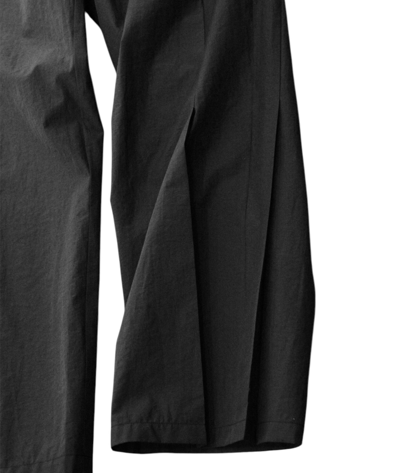 SU スー パンツ イージーパンツ シャンブレー ブラック 通販 正規取扱店  INPUT 広島 