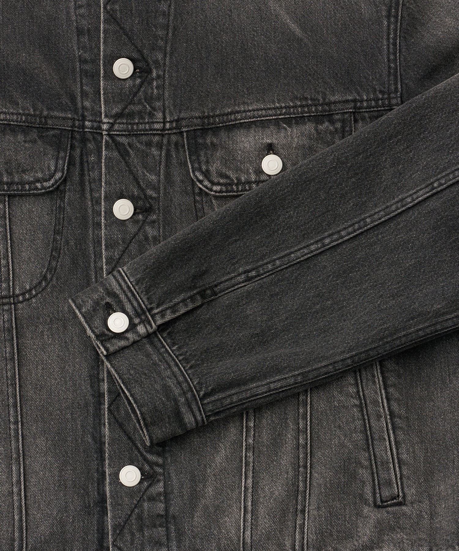 Rider Denim Jacket "Faded Black"