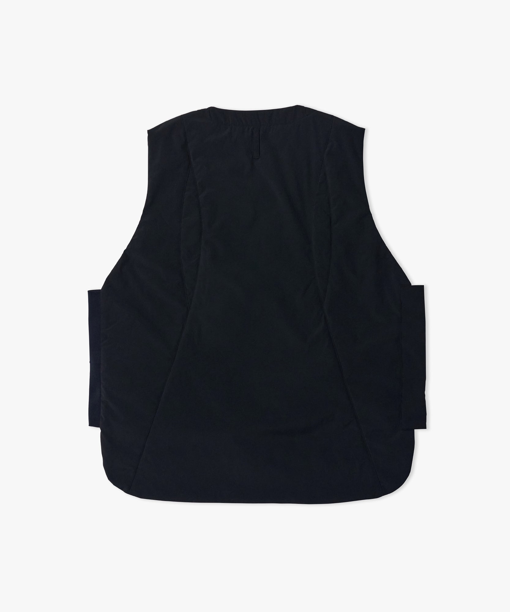 ジッパーベスト "BLACK"