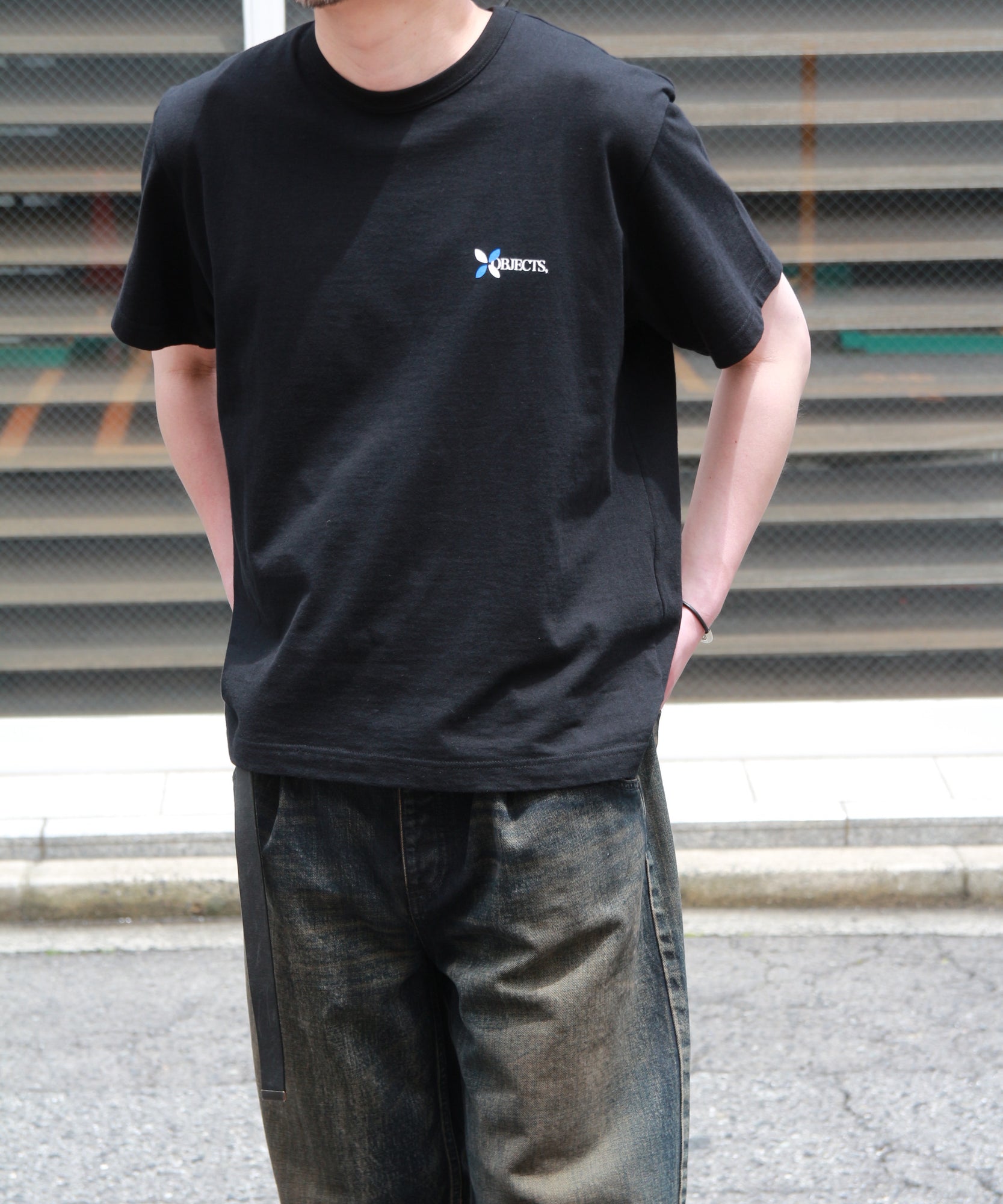 Multi-print T-shirt "WHITE"