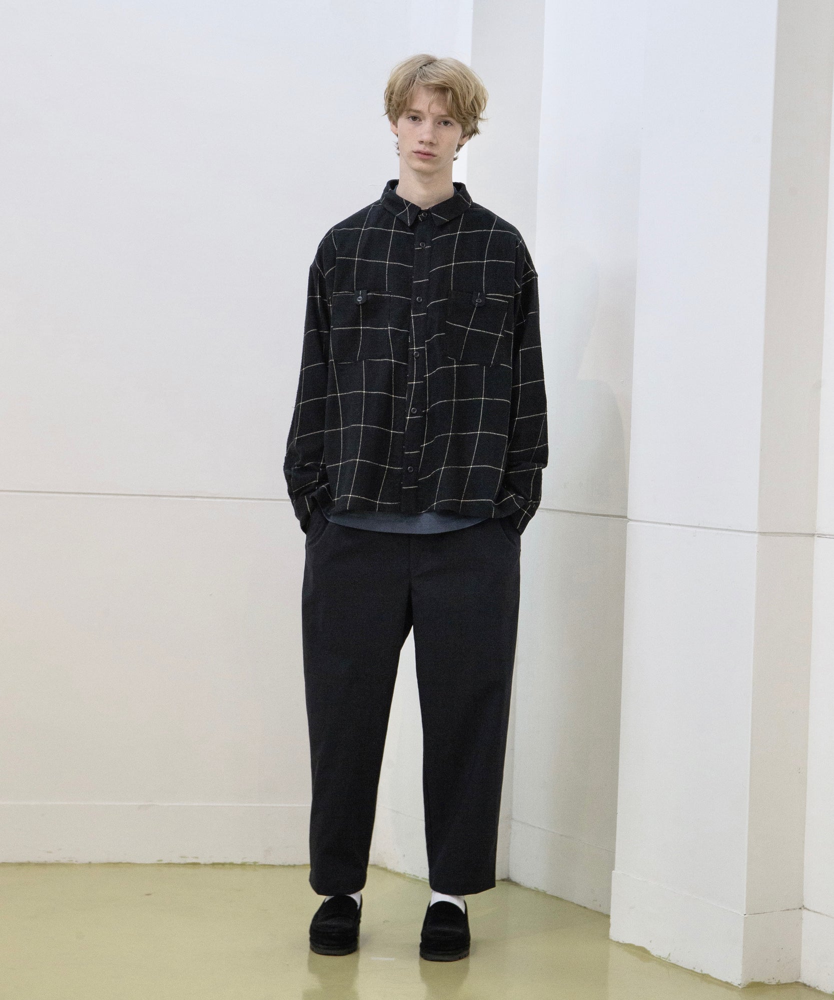 Two Ways Pants "BLACK"