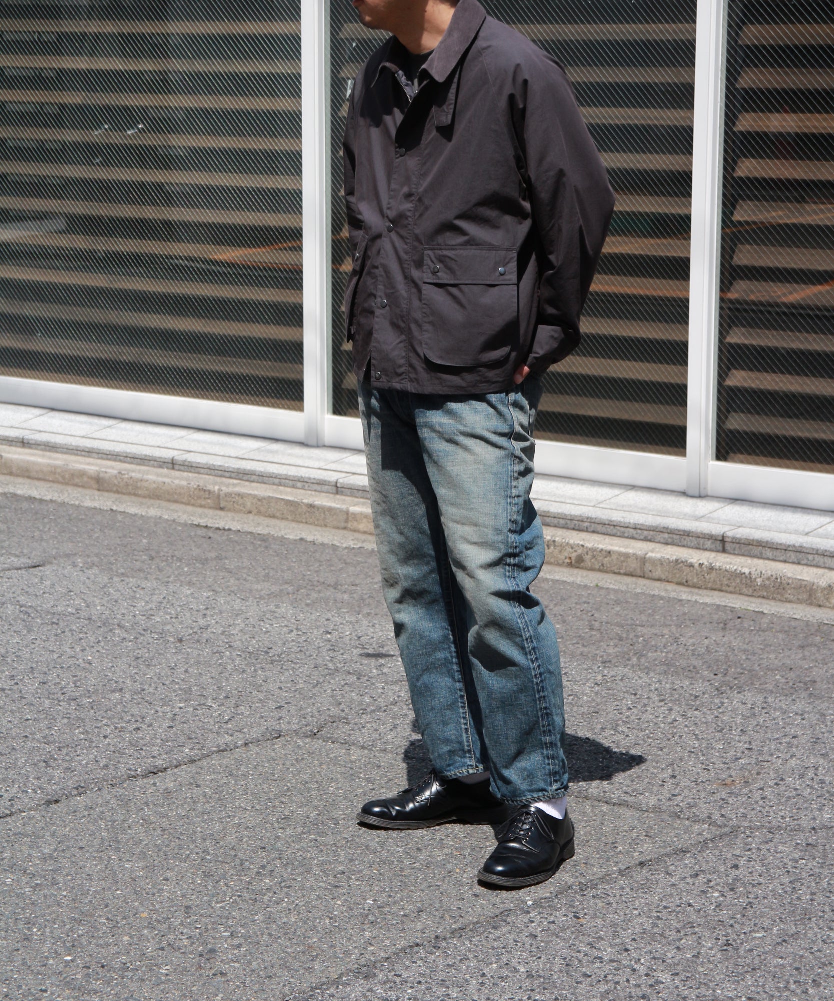 CLASSIC VINTAGE "1947XX" SHUTTLE DENIM TROUSERS "C.NAVY"