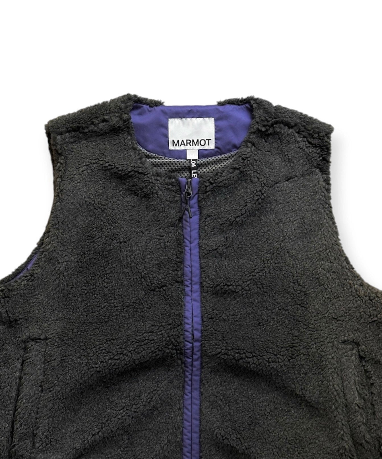 BOA FLEECE VEST "GRAY"