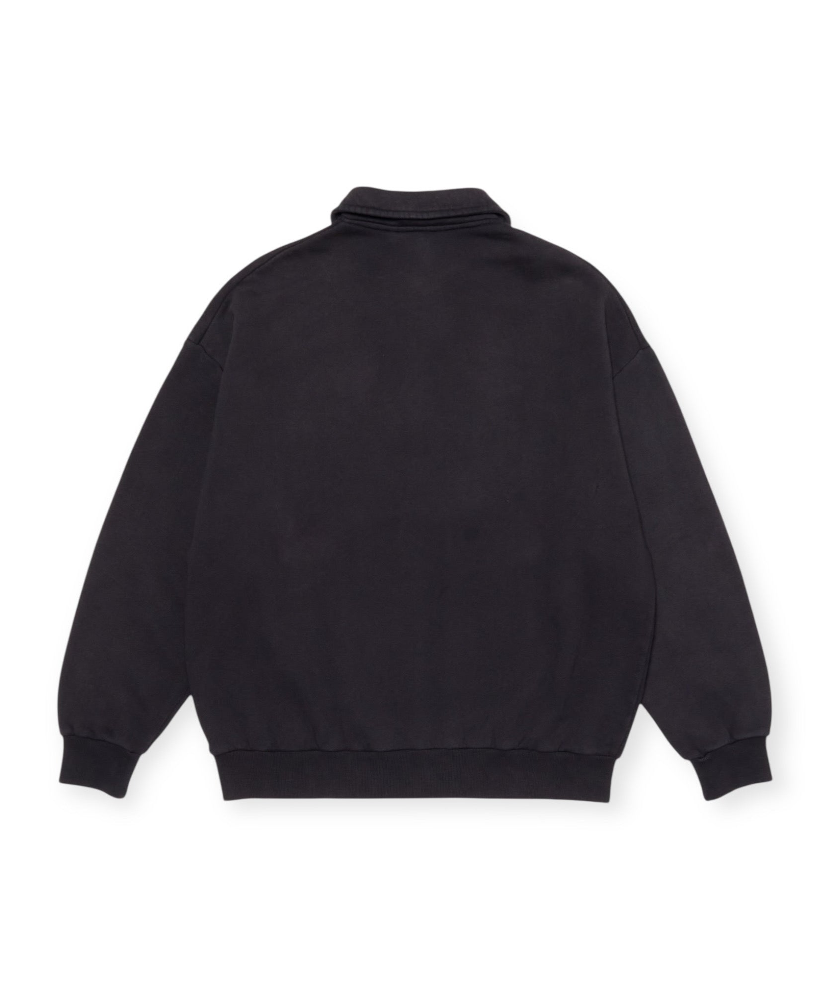 FARAH ファーラー スウェット ヴィンテージ ハーフジップ フェードブラック 通販 正規取扱店 INPUT
