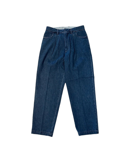 Two-tuck Wide Tapered Pants 