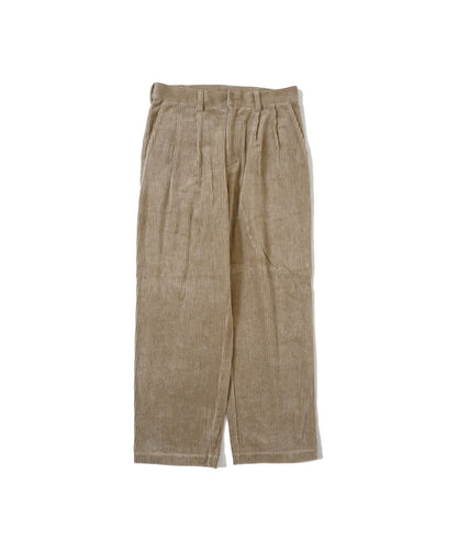 2TUCK CORDUROY PANTS 