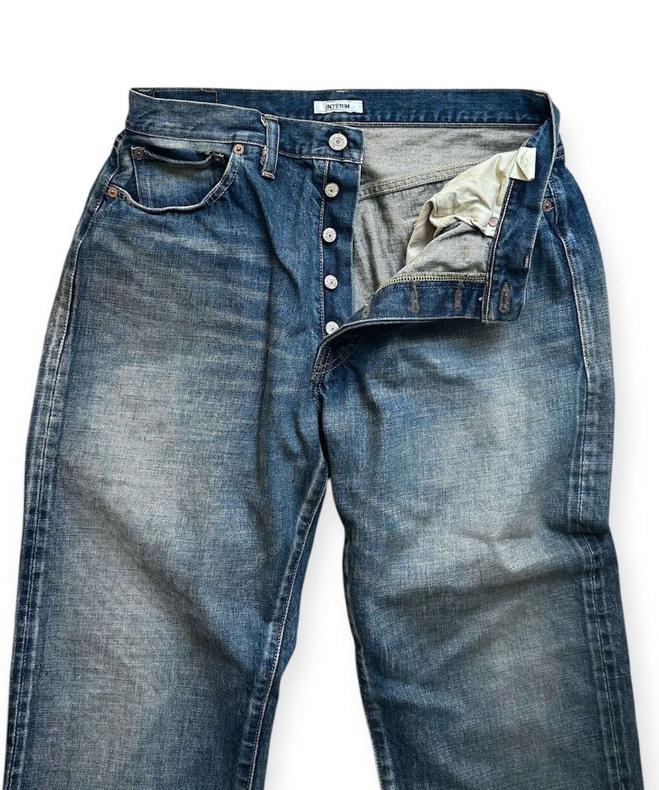 CLASSIC VINTAGE "1947XX" SHUTTLE DENIM TROUSERS "C.NAVY"
