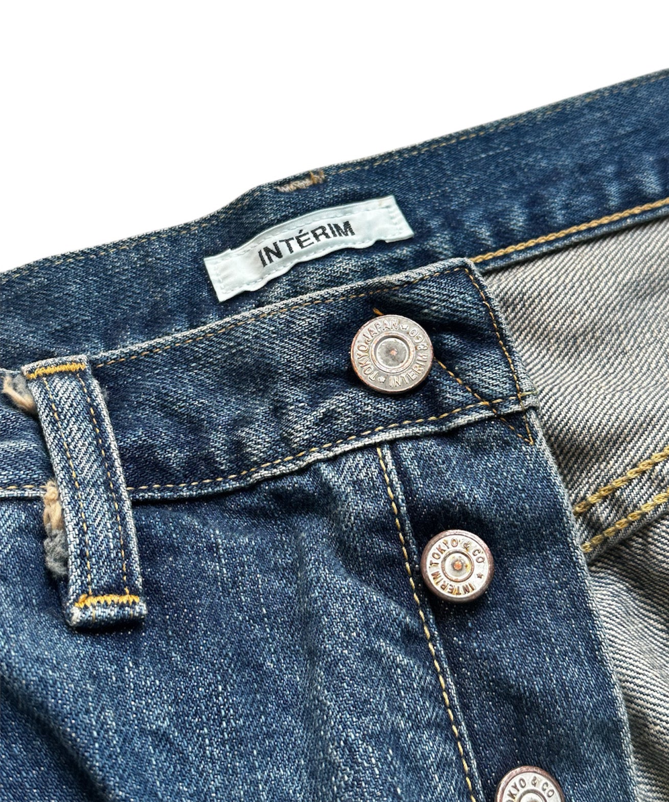 CLASSIC VINTAGE "1947XX" SHUTTLE DENIM TROUSERS "C.NAVY"