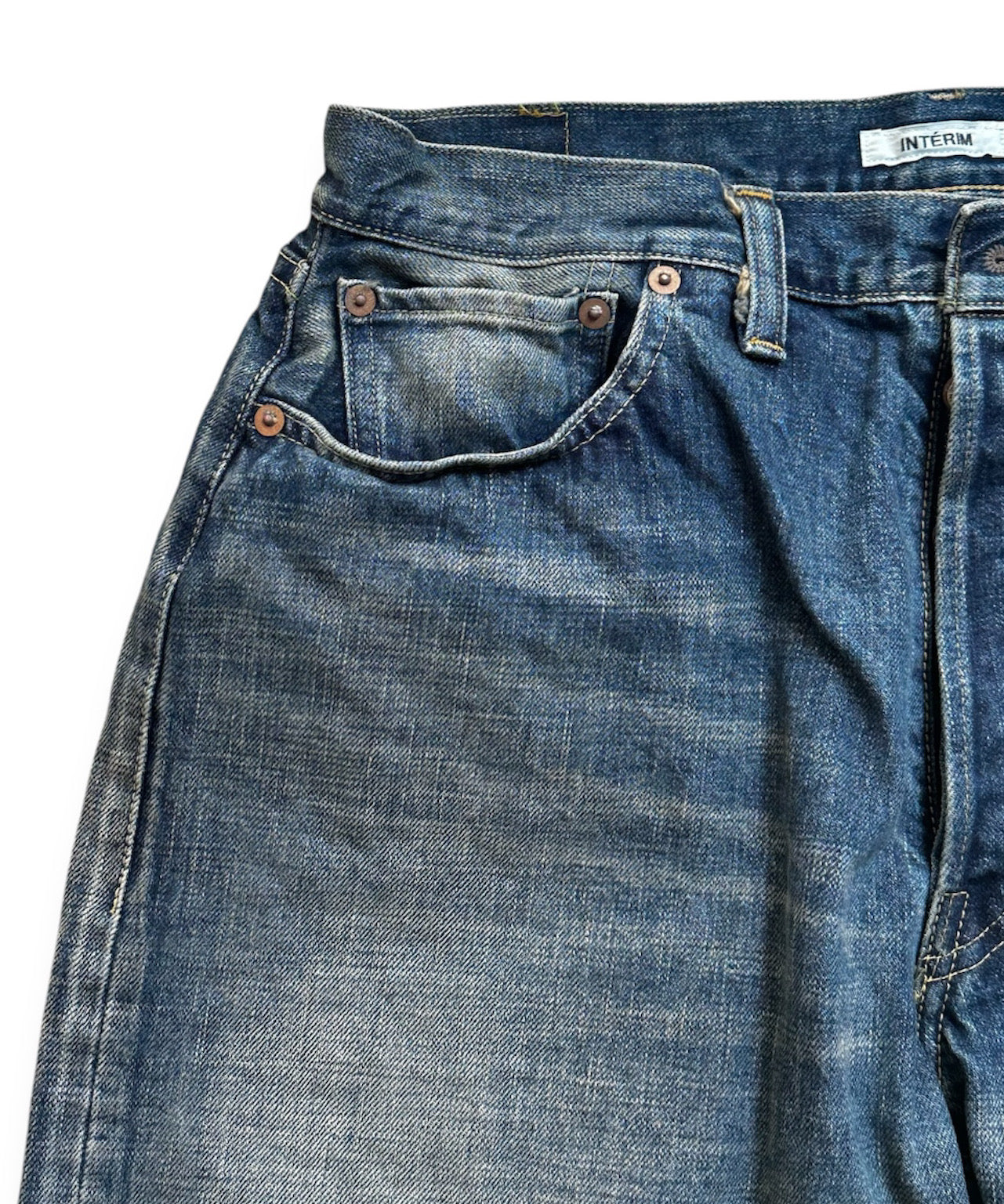 CLASSIC VINTAGE "1947XX" SHUTTLE DENIM TROUSERS "C.NAVY"