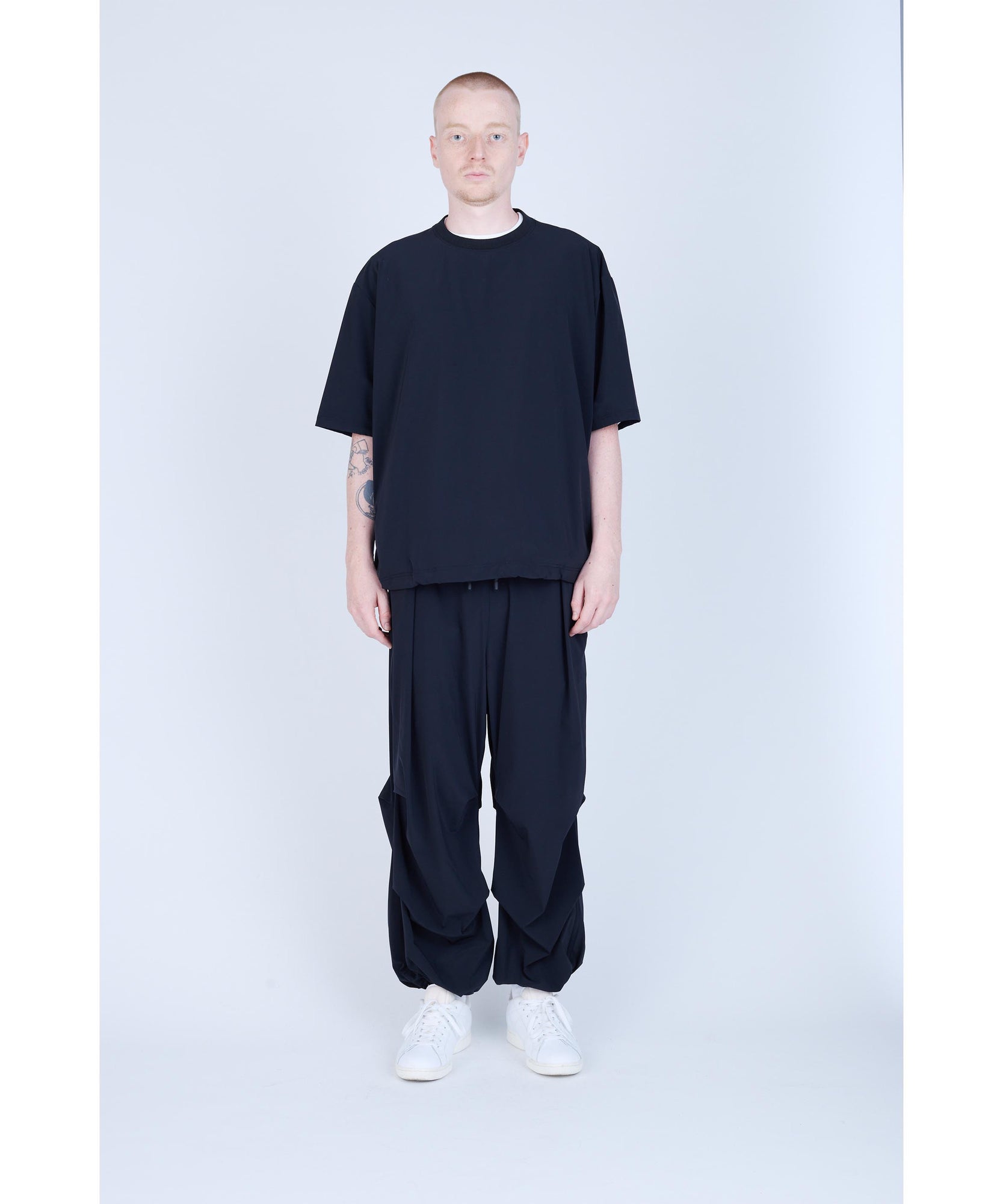 UNTRACE アントレース パンツ イージーパンツ シャカシャカ フライトパンツ  ブラック 通販 正規取扱店 INPUT