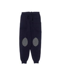 JOINT KNITTED PANTS "NAVY"