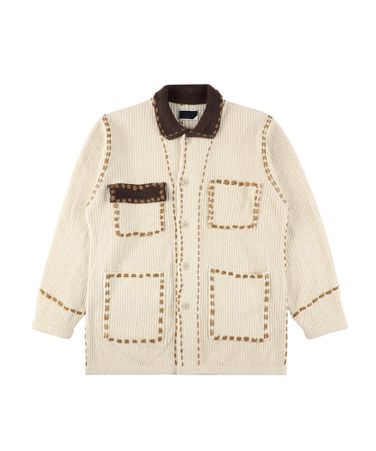 PHINGERIN フィンガリン アウター  ニット PG1 ショートコート ベージュ 通販 正規取扱店 INPUT