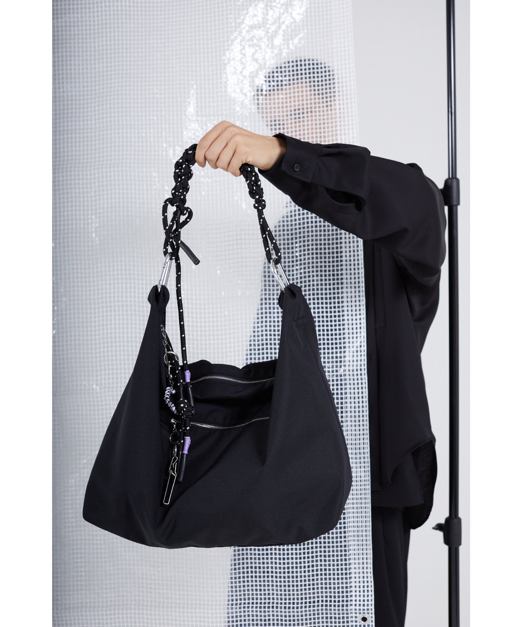 Rope Shoulder Bag 1 "BLACK"