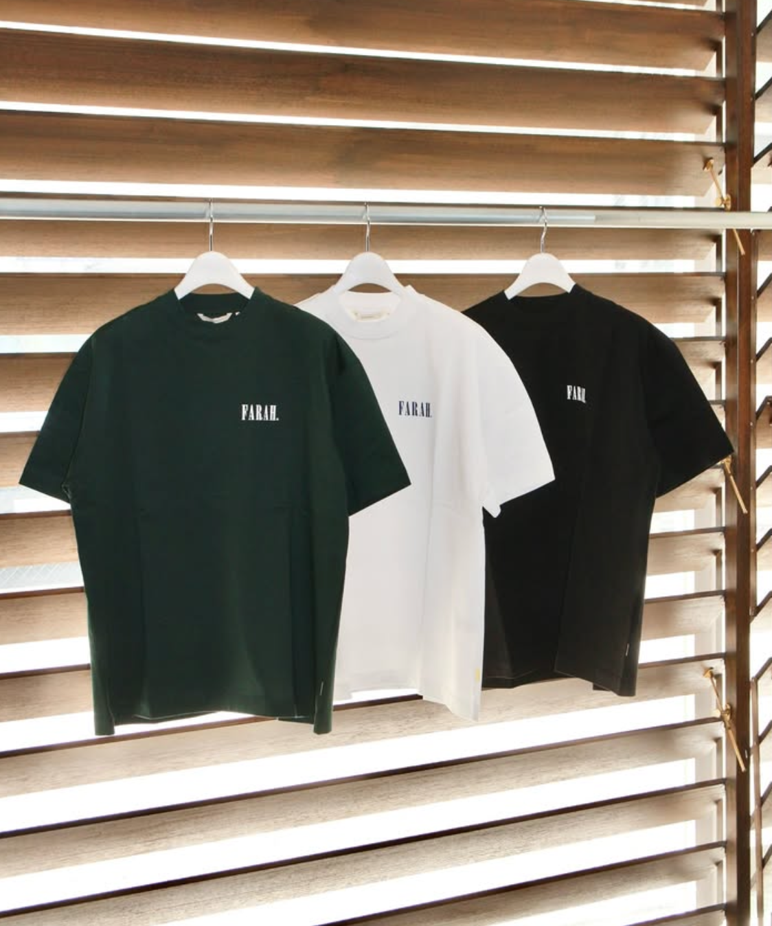FARAH ファーラー Tシャツ ロゴT クラシックロゴ ブラック 通販 正規取扱店 INPUT