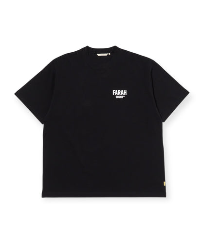 FARAH ファーラー Tシャツ プリントT ロゴT ブラック 通販 正規取扱店 INPUT