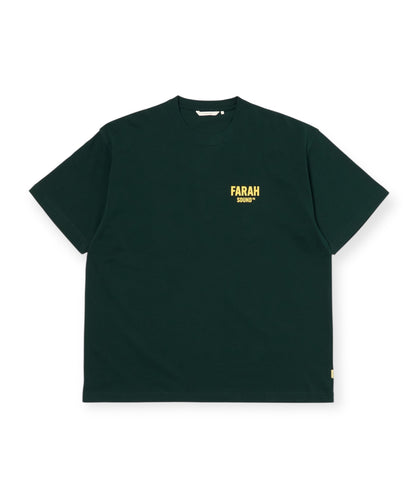 FARAH ファーラー Tシャツ プリントT ロゴT グリーン 通販 正規取扱店 INPUT